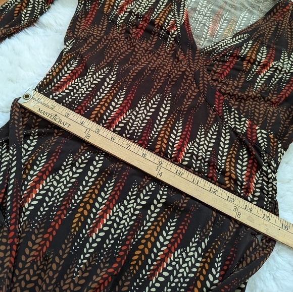 Laundry SHELLI SEGAL Faux Wrap Dress 10 - Picture 8 of 9